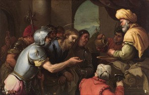 Pilate washing his hands